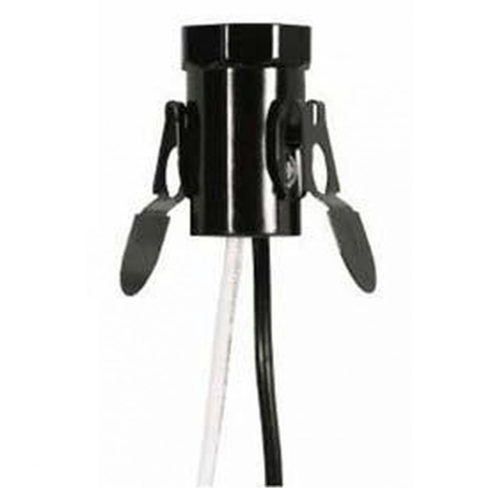 Candelabra Socket V30 Spring Clip 14'' Leads