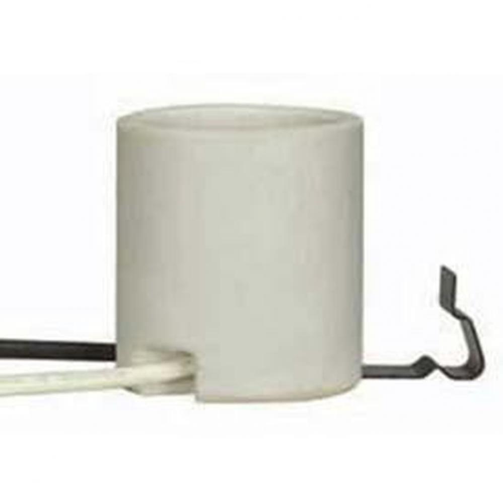 Porcelain Socket 9'' Leads 150 Deg