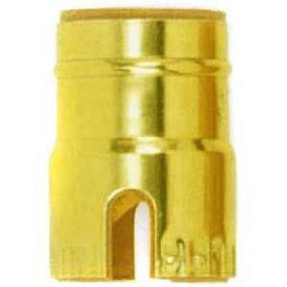 Nickel Aluminum Push Thru Metal Shell