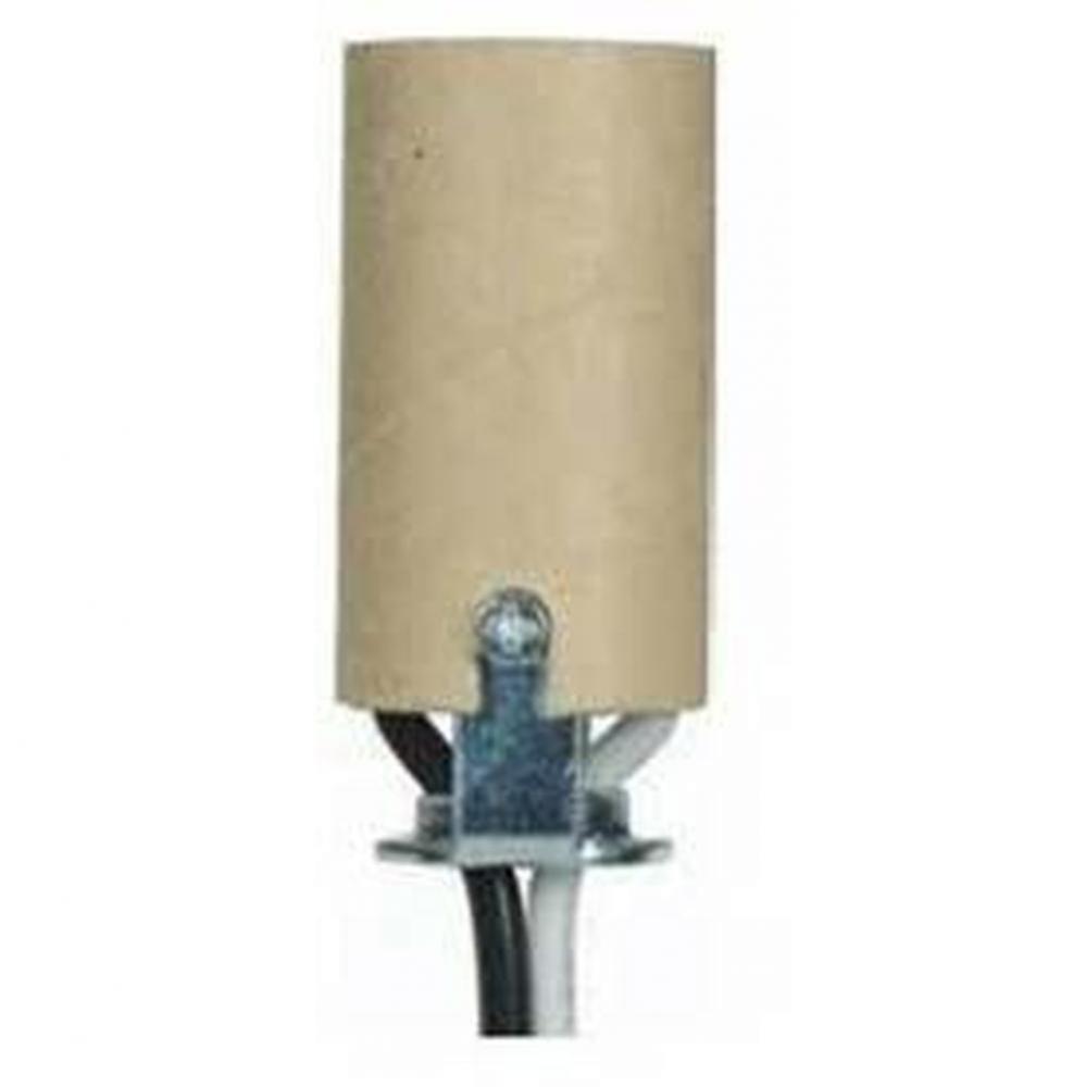 Porcelain Candelabra Socket with Double