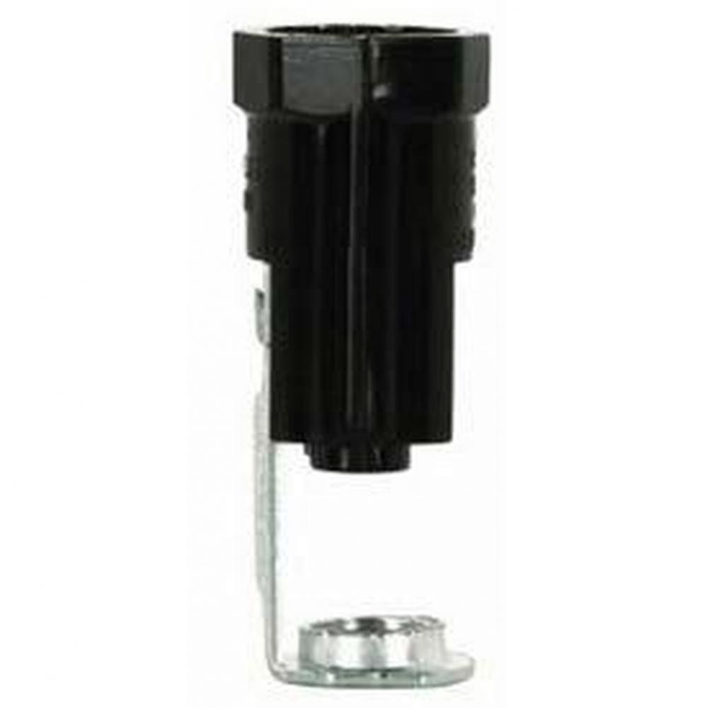 6'' Flange Candelabra Socket with 1/8