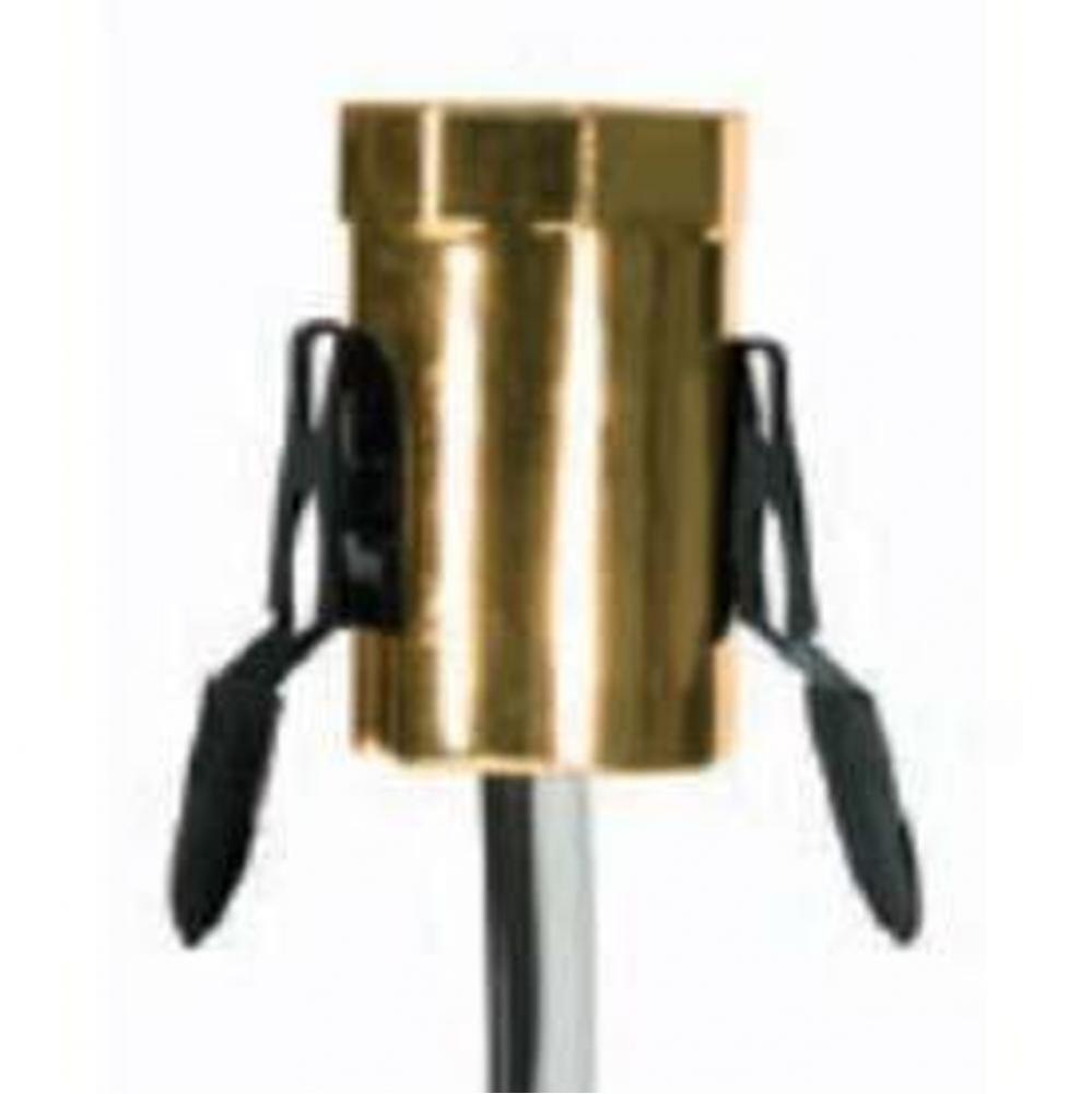 Gold Candelabra Spring Clip