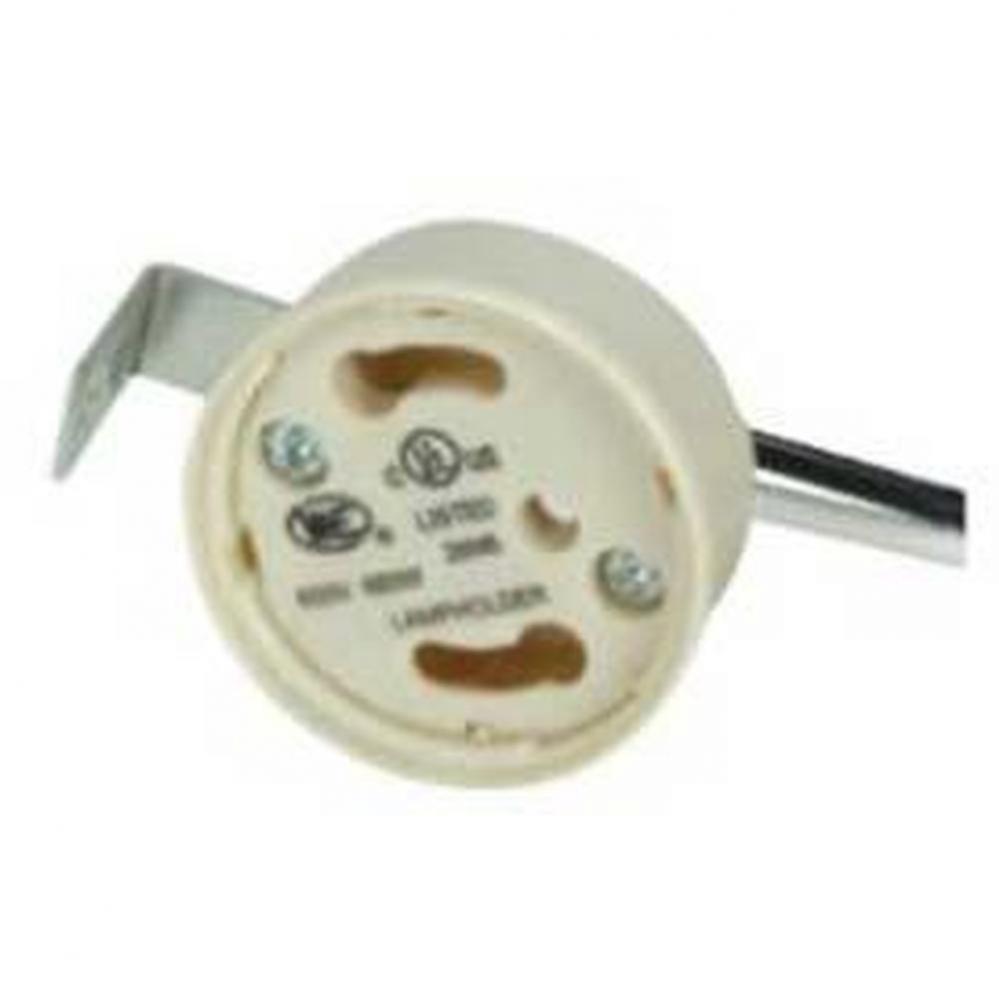 GU24 Cap L-bracket with 24'' Leads