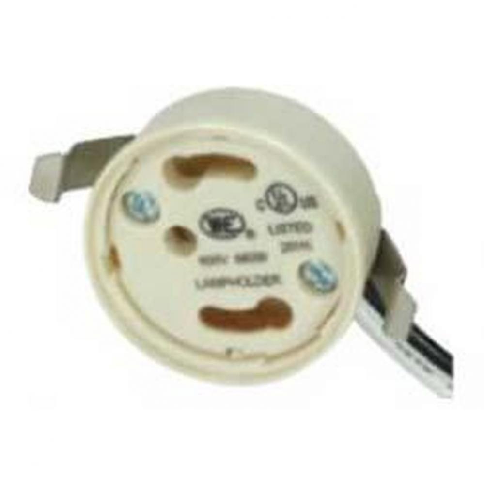 GU24 Cap with 2 Sp Clips with 24''ld