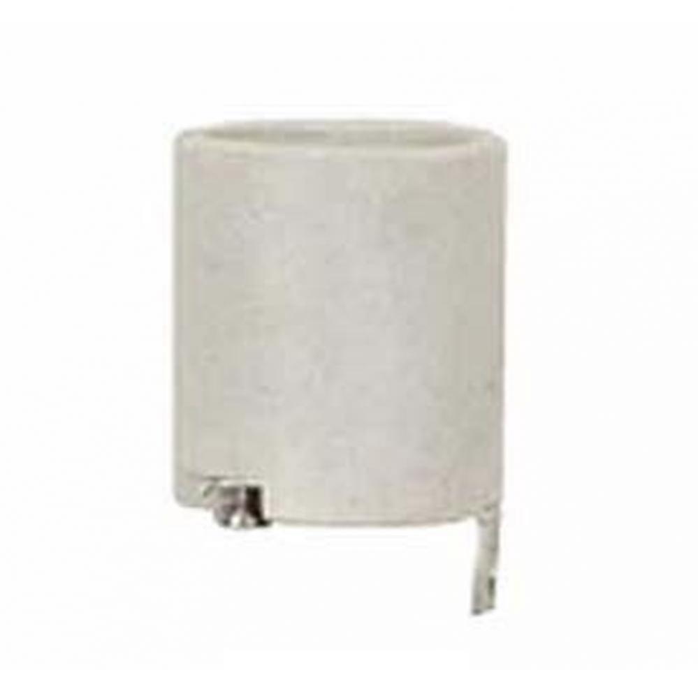Medium Base Porcelain Socket with L Bracket
