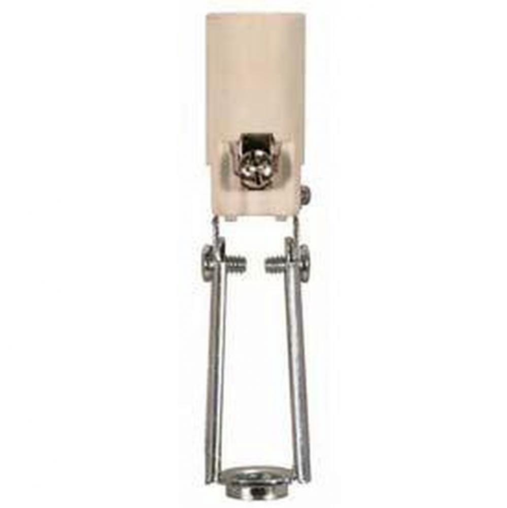 4 3/4-6'' Porcelain Candelabra Socket