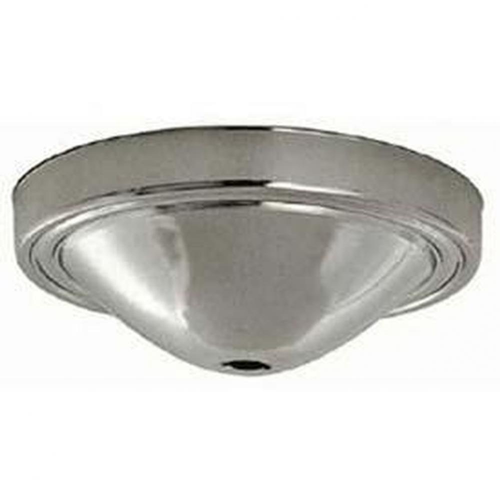 Vacuum Chrome Finish 5'' Canopy/Base