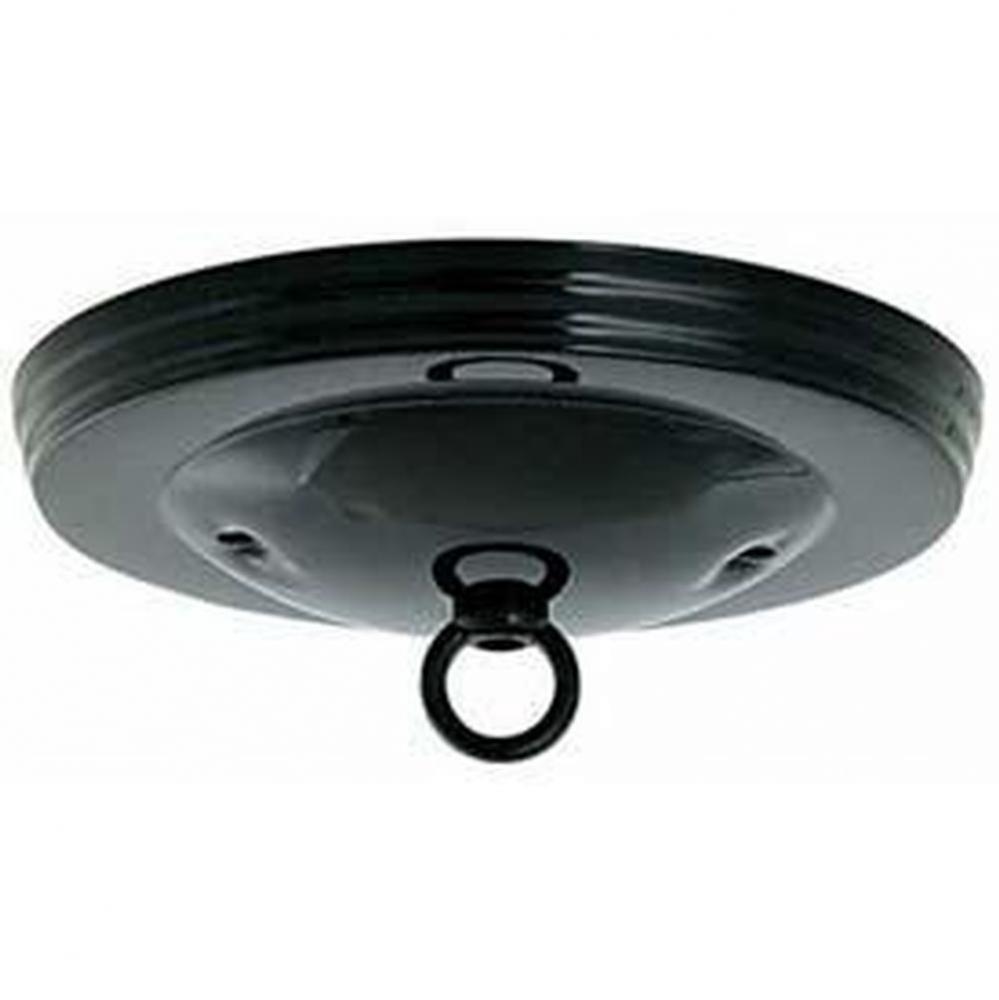 Antique Brass Finish Plain Canopy Kit