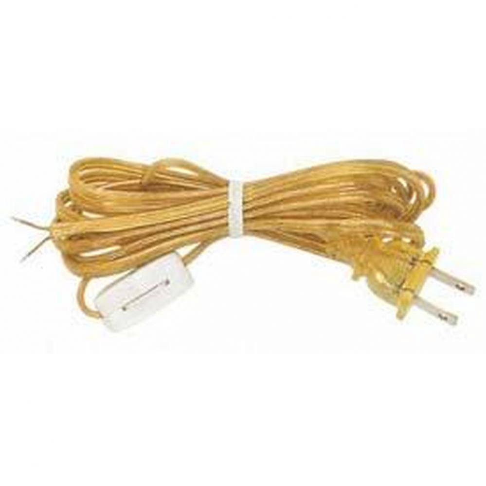 8 ftBrown Set with cord,sw and Plug