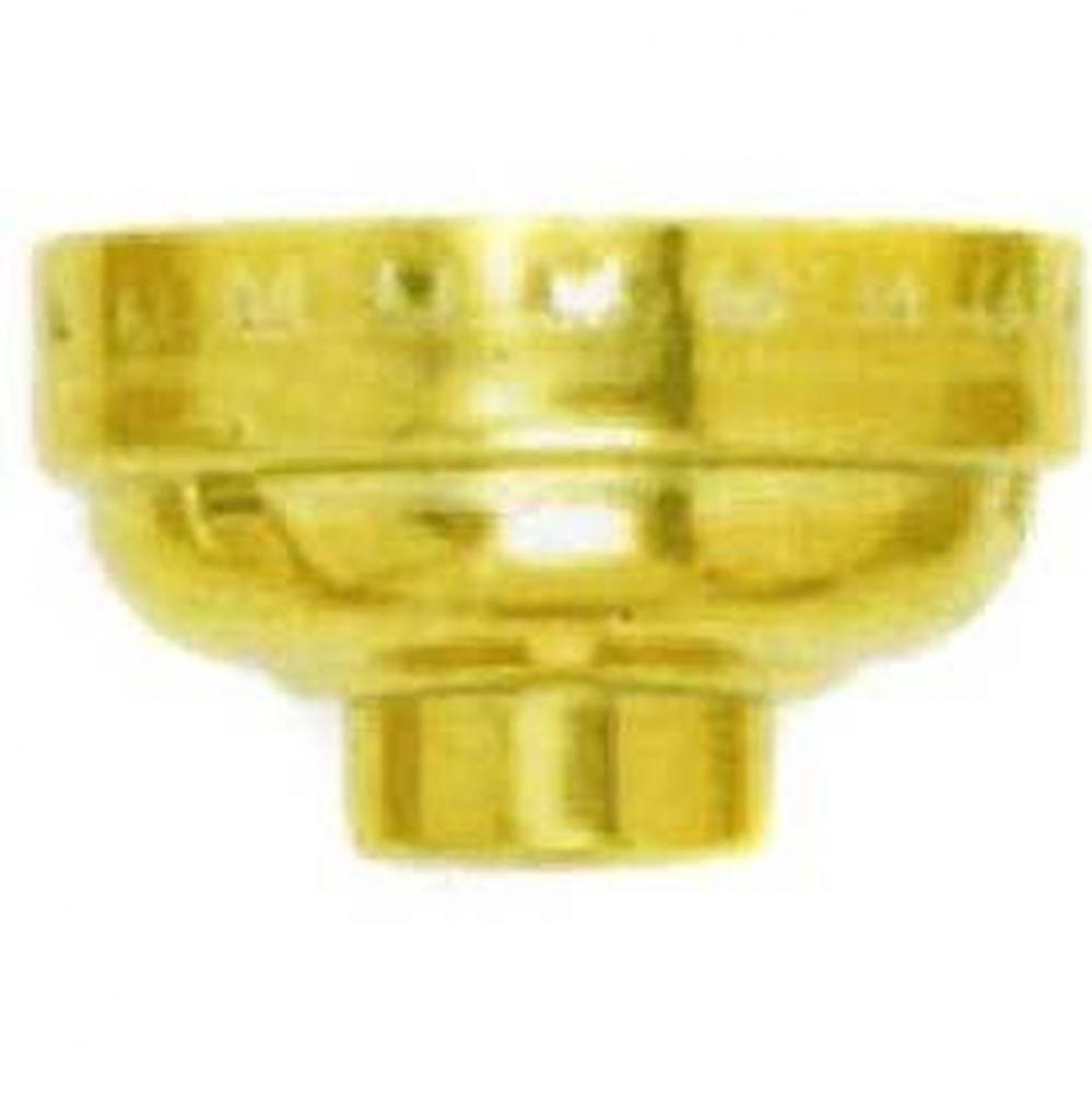 Brite Gilt Alum 1/8IPS Cap LSS