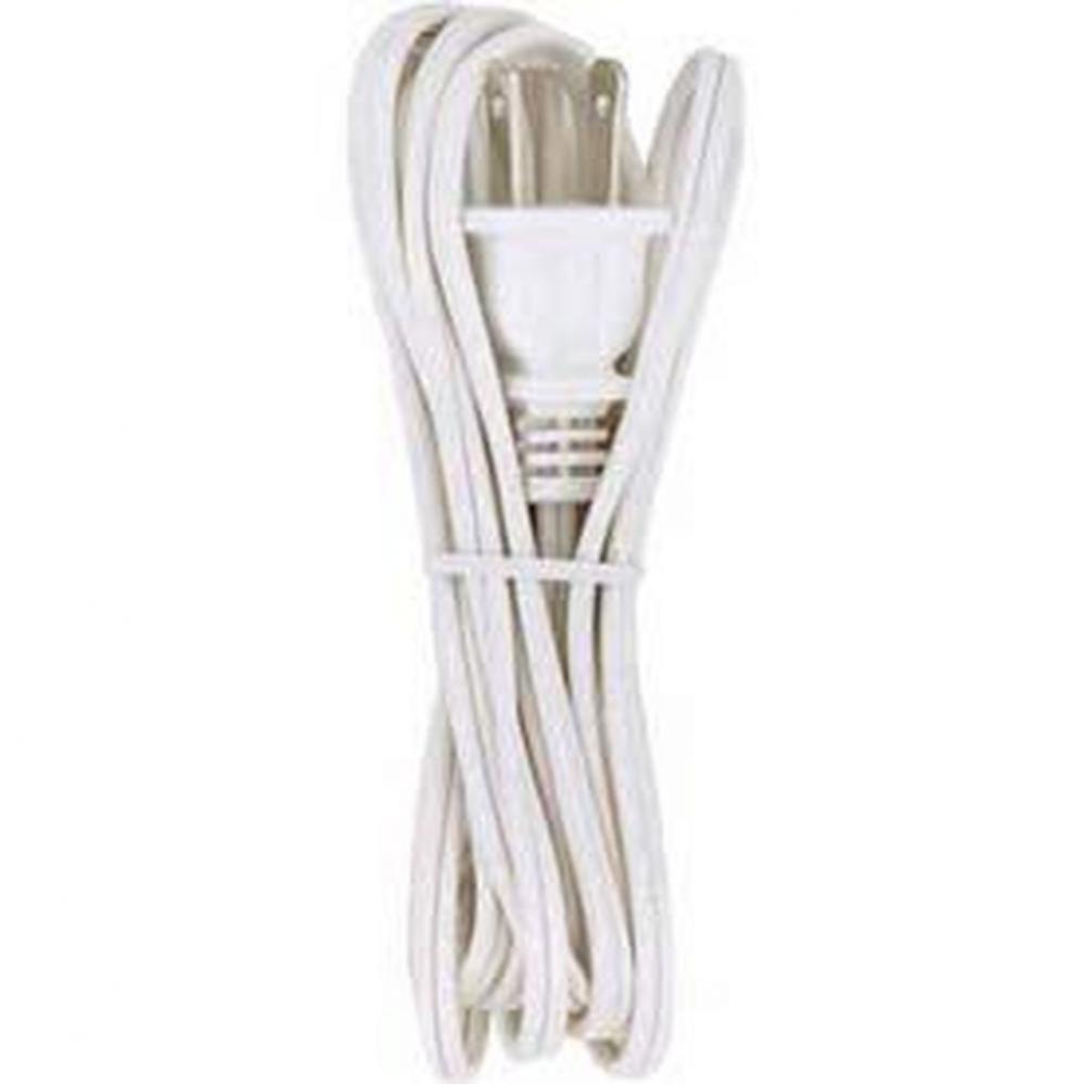 20 ft White Cord Set Spt-1