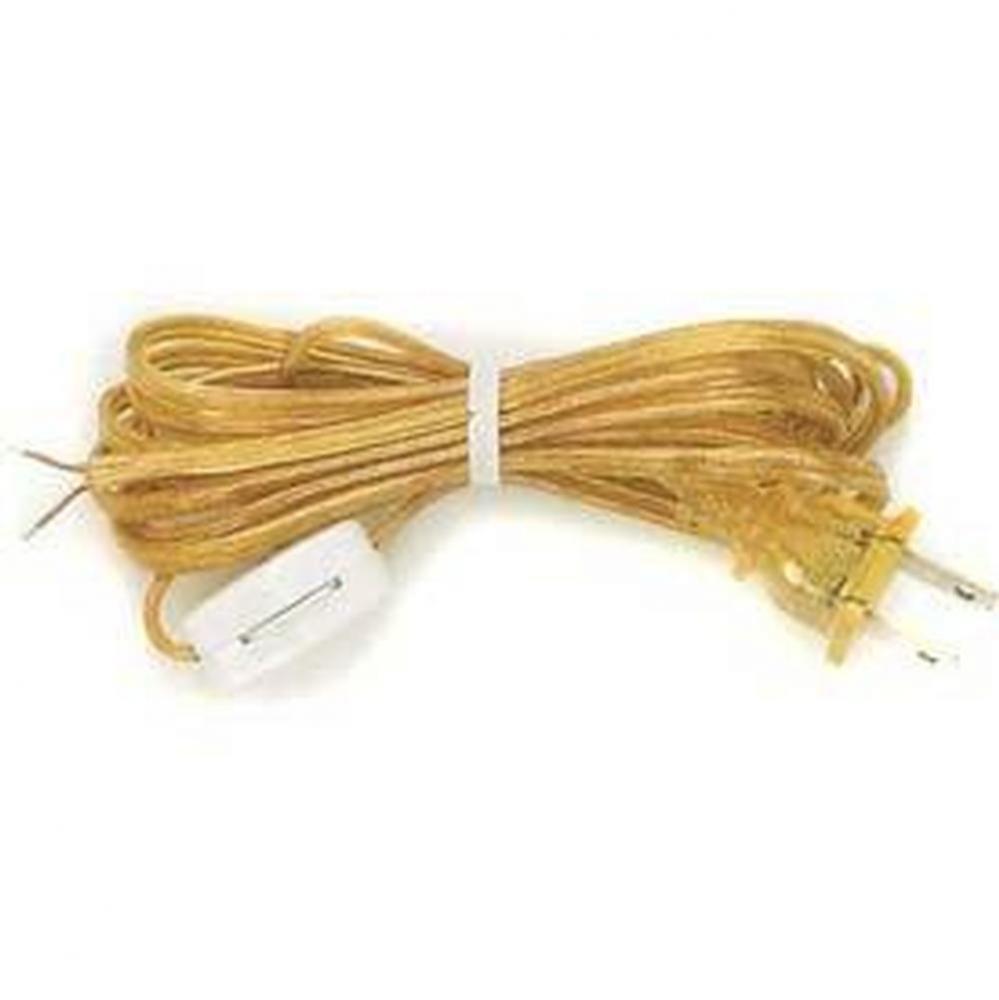 8 ft 18/2 Spt-1 Clear Gold