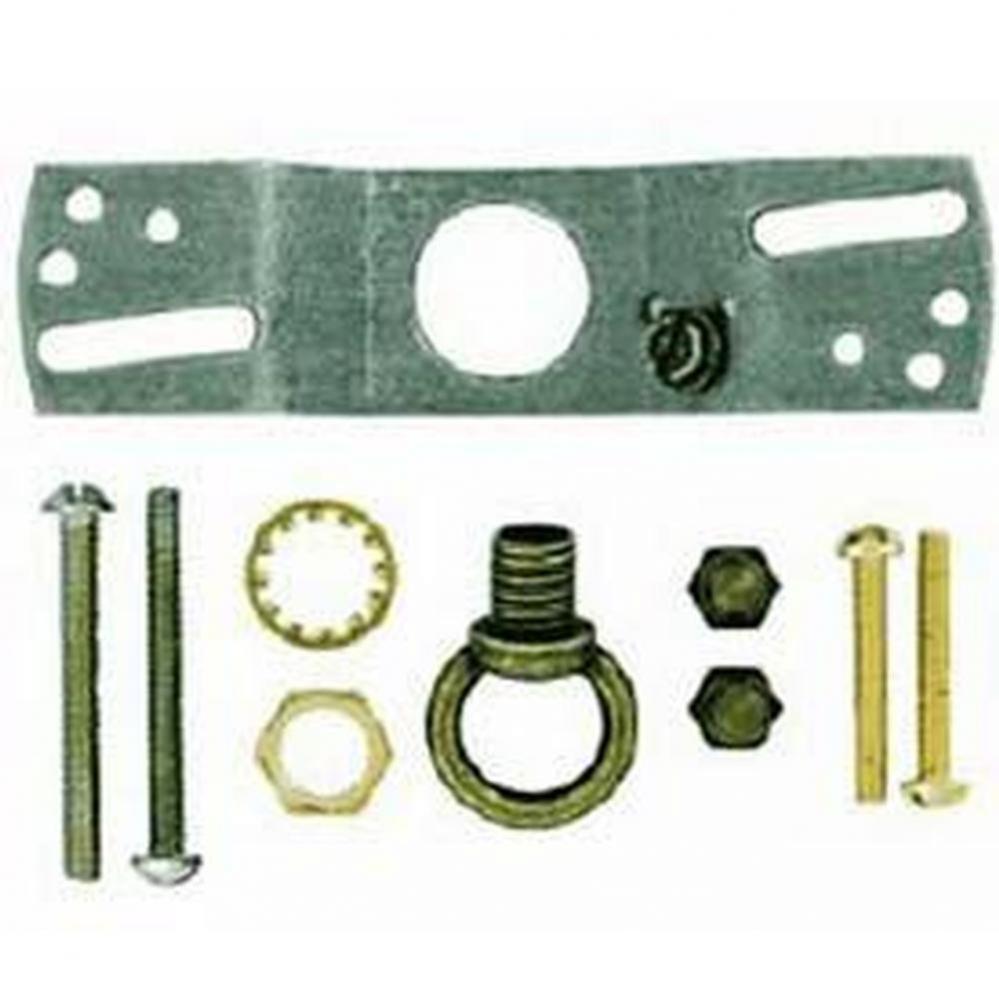 White 1'' Loop Parts Bag