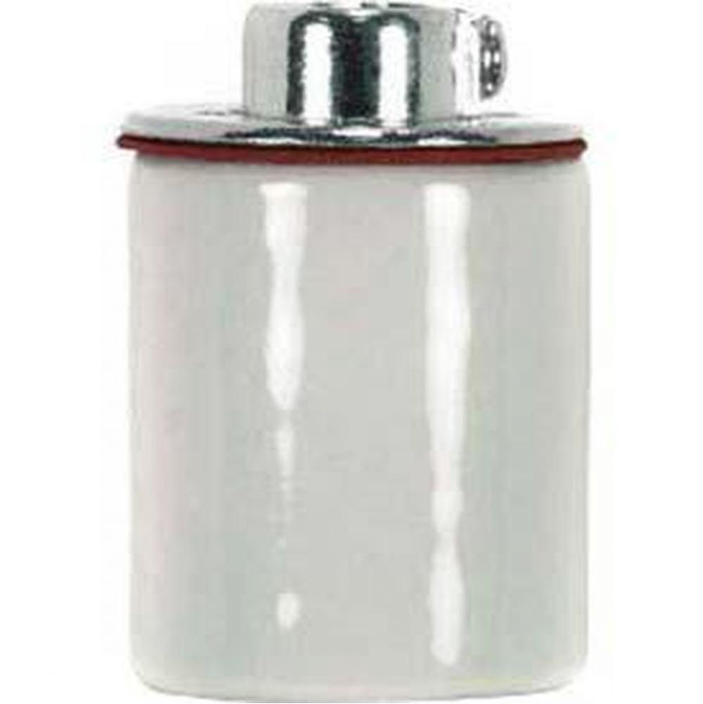 Medium Base Porcelain Socket 1/4 Ip Cap