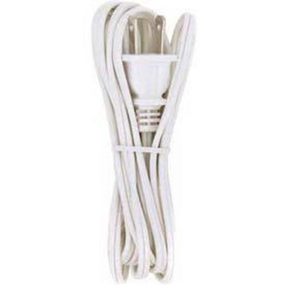 12 ft White 18/2 Spt-1 Cord Se