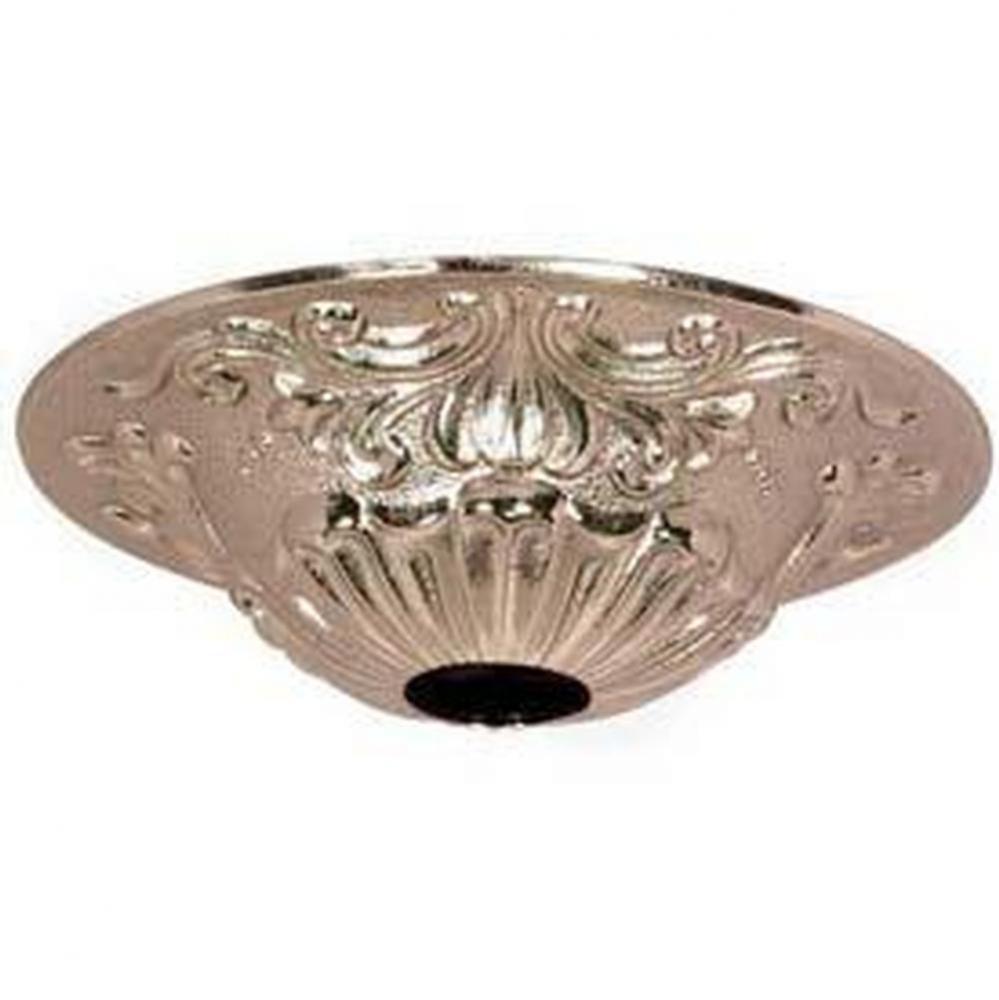 Polished Nickel Cast Brass Canopy 5 1/2''