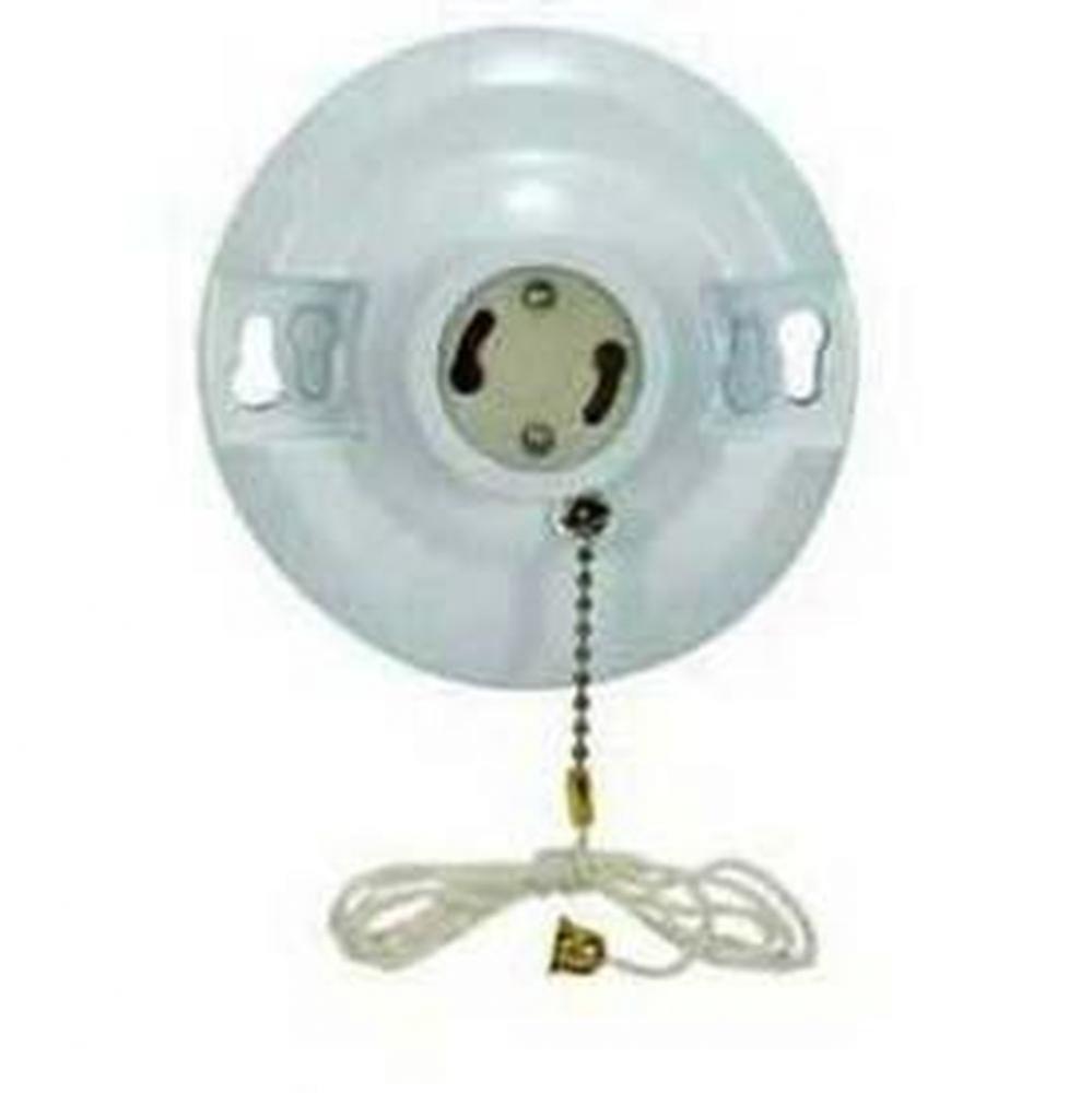 GU24 Pull Chain Porcelain Ceiling