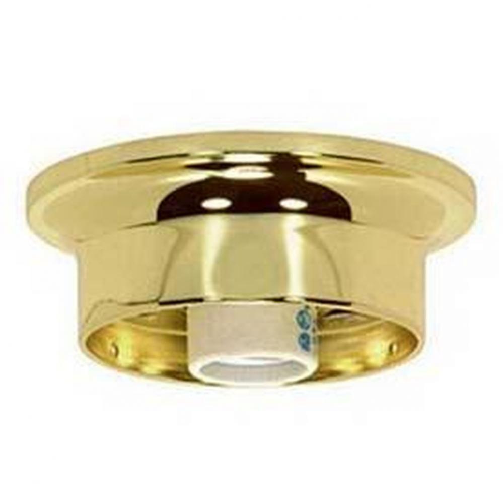 3-1/4'' Antique Brass Wired Holder