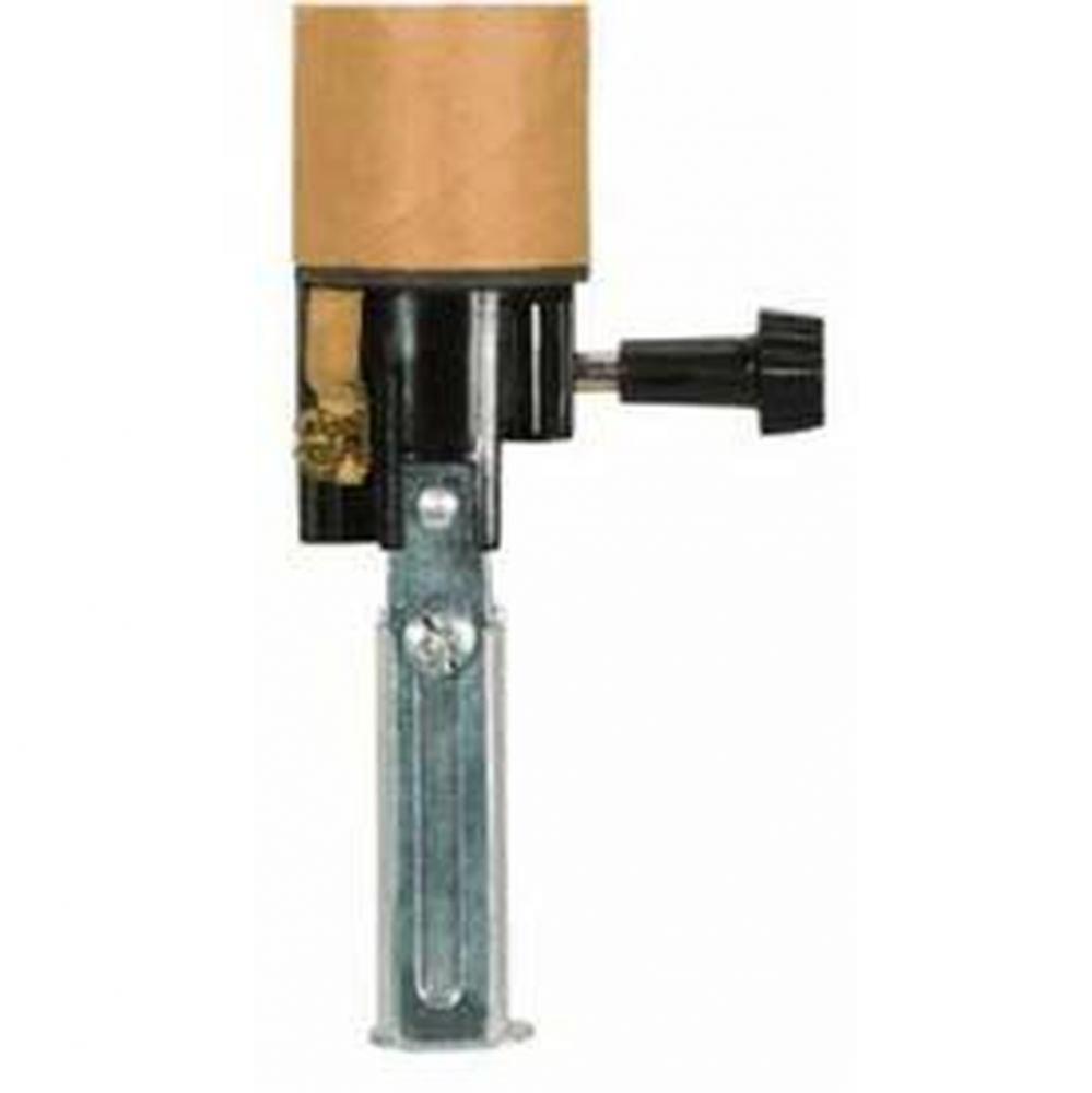 Adj Socket Medium Base with Switch