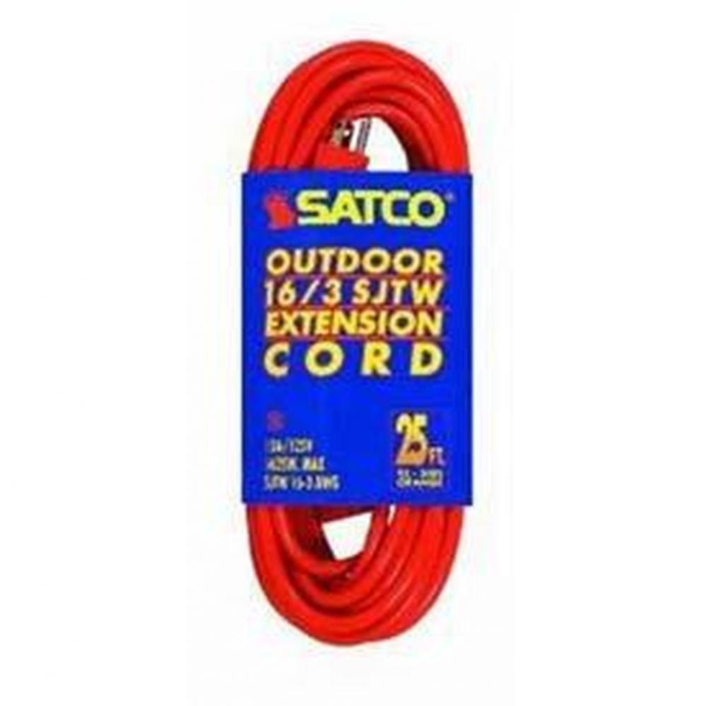 50 ft 16-3 Sjtw Orange Cord