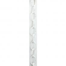 Satco 79-458 - 1 Yd 8 Ga White Finish Chain