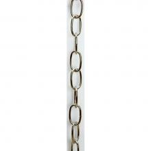 Satco 79-460 - 1 Yd 8 Ga Nickel Finish Chain