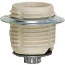 Satco 80-1075 - Medium Base Threaded Porcelain Glazed
