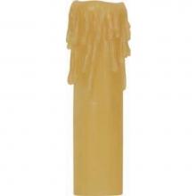 Satco 80-1632 - 6'' Amber Medium Str. Resin Drip