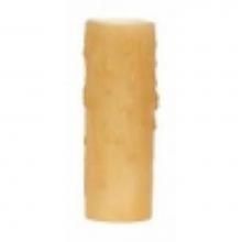 Satco 80-1975 - 3 ft Amber Bees Wax Candle Cover