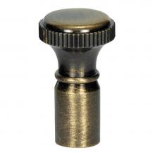 Satco 80-2221 - Reg Antique Brass Solid Brass Knob For Full