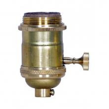 Satco 80-2238 - 4 Pc 3 Way Solid Brass T/k Unfinished