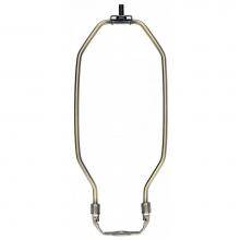 Satco 80-2293 - 9-1/2 Antique Brass Heavy Duty Harp