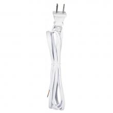 Satco 80-2306 - 6 ft 18/2 Spt-1 105 Deg White