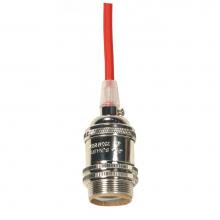 Satco 80-2379 - Keyless Polished Nickel Cast Socket