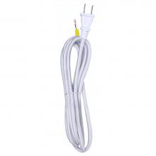 Satco 80/2464 - 10 Ft 18/2 Svt Silver Rayon