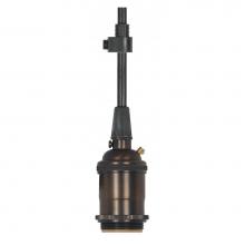 Satco 80-2576 - Dark Antique Brass 4 Pc Cb Keyless Socket Grd