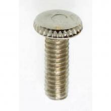 Satco 90-023 - 1/2'' Knurled 8/32 Screw Nickel Finish