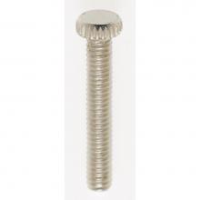 Satco 90-032 - 1''Knurled 8/32 Nickel Plated Sc