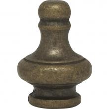 Satco 90-1161 - 1/8 IP Die Cast Pyramid Knob An