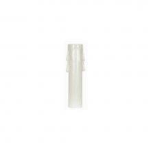 Satco 90-1257 - 2-1/2'' Candelabra Ivory Drip Cover