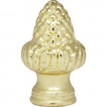 Satco 90-133 - 1-3/4'' Brass Finish Acorn Finial