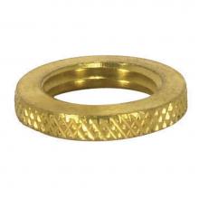 Satco 90-1699 - Br Round Knob Locknut 9/16''