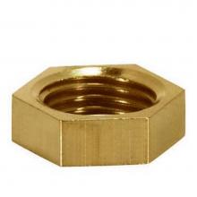 Satco 90-1701 - Br Locknut 3/16'' Thick 1/4 Ip