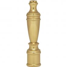 Satco 90-1731 - Pb Large Spindle Finial