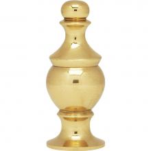 Satco 90-1732 - Pb Finish Finial
