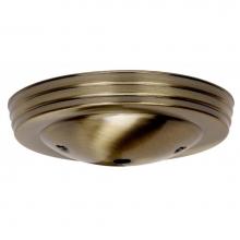 Satco 90-1898 - Antique Brass Finish Mod Canopy 1/8 Ch 2