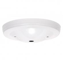 Satco 90-1900 - White Mod Canopy 1/8 Ch 2 Bar