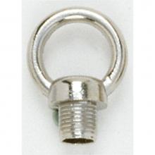 Satco 90-212 - 1''Die Cast Male Loop Vacuum Chrome