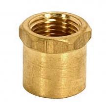 Satco 90-2153 - 1/2'' Brass Hex Head Coupling 1/8