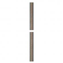 Satco 90-2623 - 1/8 IP x 60'' Yellow Zinc Plated Nipple